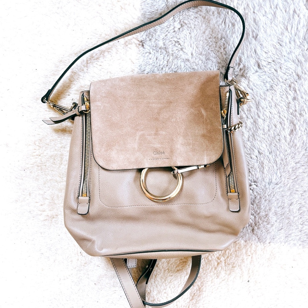 CHLOÉ Faye Backpack (medium)